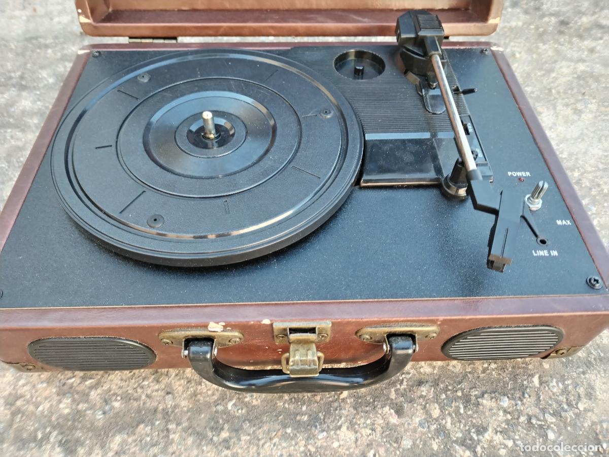 Radios antiguas: tocadiscos obigden td-102 - Foto 10