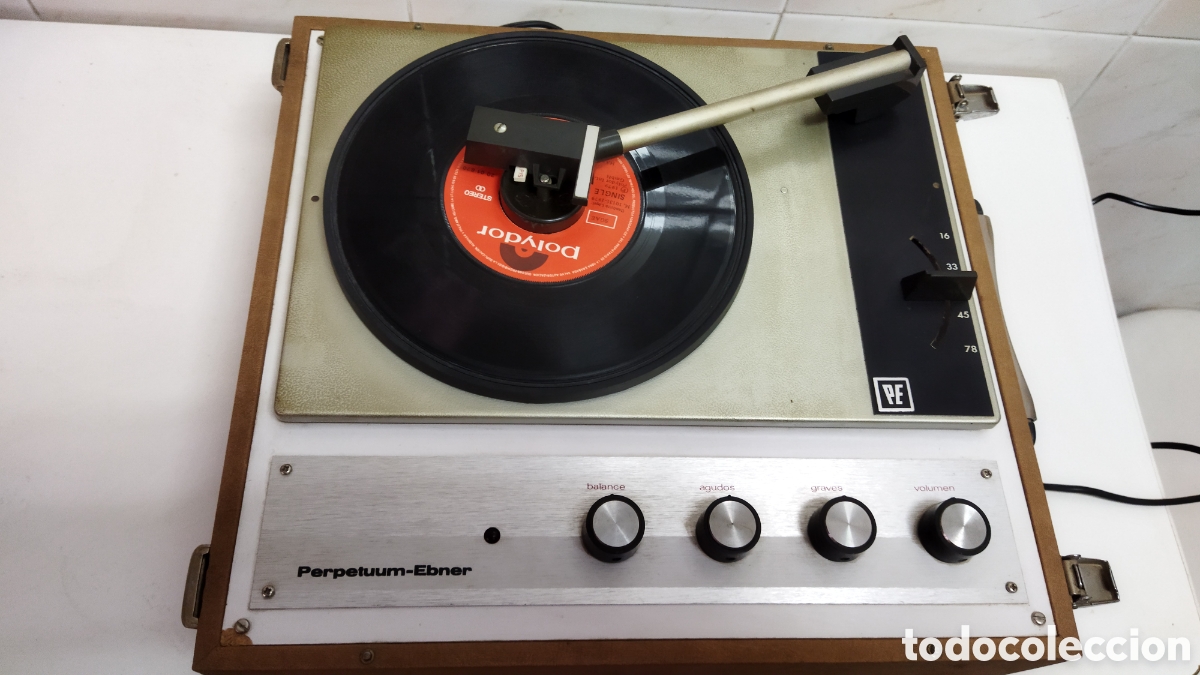Radios antiguas: TOCADISCOS PERPETUUM - EBNER PE - 320T ESTEREO - Foto 8