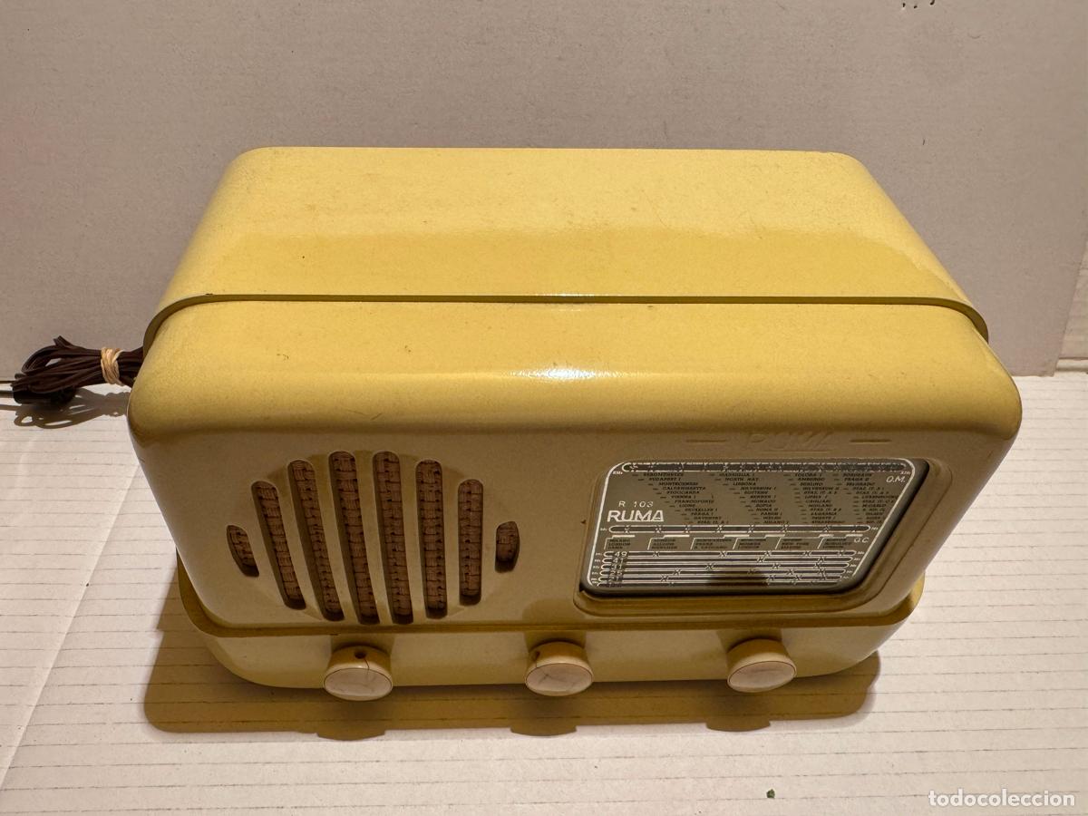 Radios antiguas: RADIO DE BAQUELITA RUMA SIN EXTRENAR - Foto 2