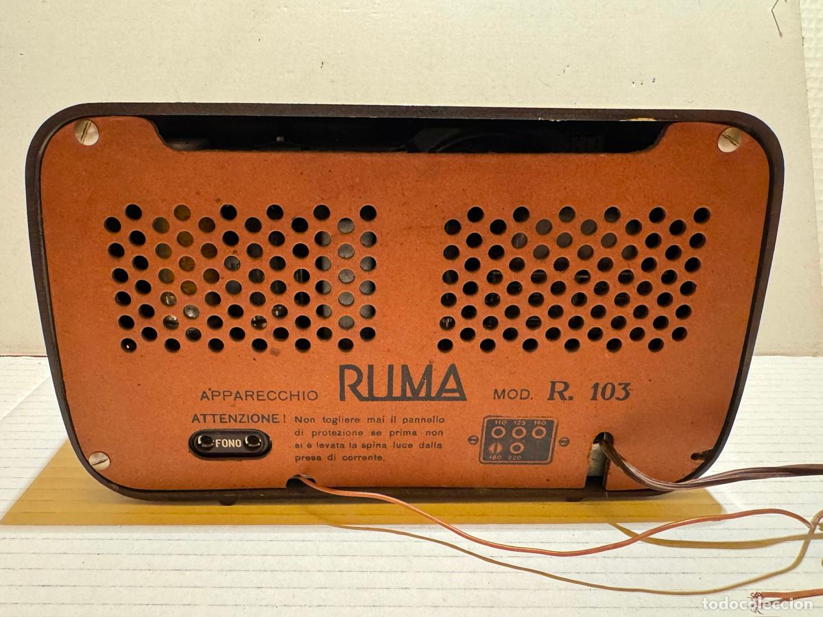 Radios antiguas: RADIO DE BAQUELITA RUMA SIN EXTRENAR - Foto 4