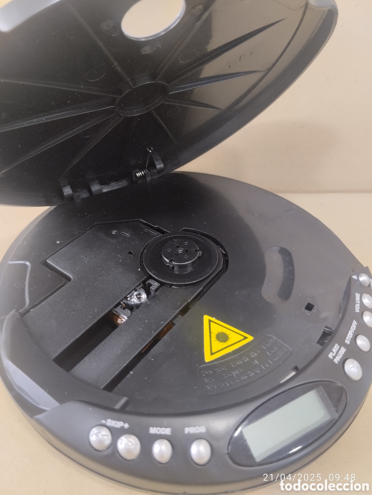 Radios antiguas: WALMART COMPACT DISC DIGITAL ELBE CDMP- 3600 PARA REVISAR - Foto 4