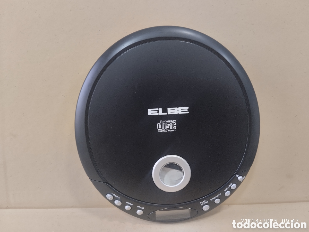 Radios antiguas: WALMART COMPACT DISC DIGITAL ELBE CDMP- 3600 PARA REVISAR - Foto 1