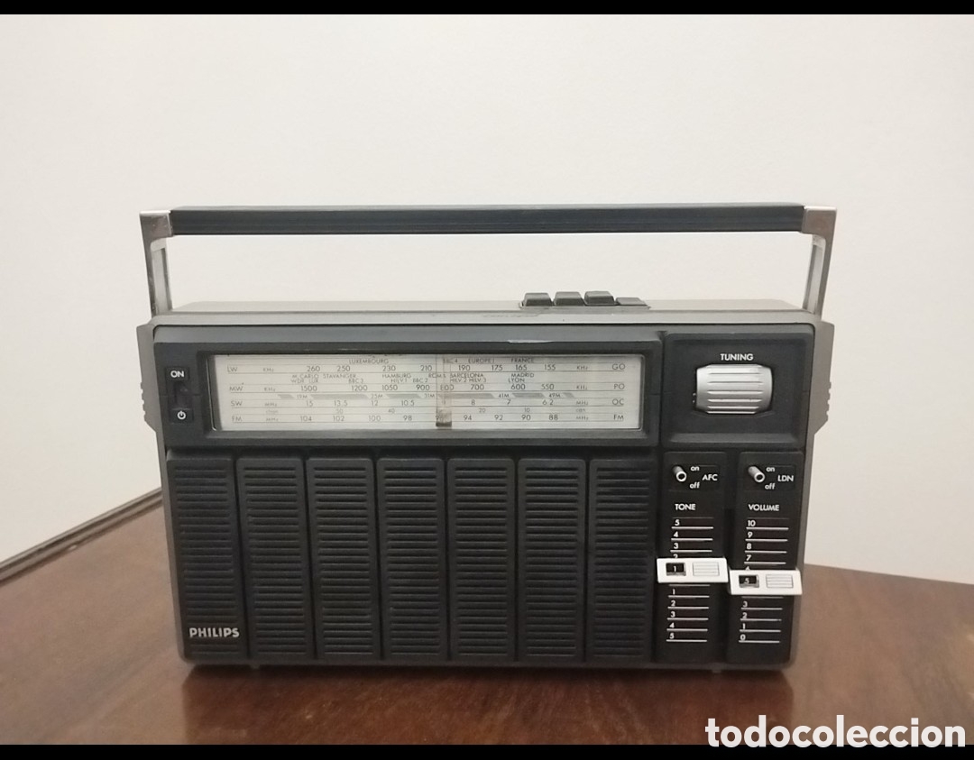 Radios antiguas: Radio Philips Funcionando - Foto 1