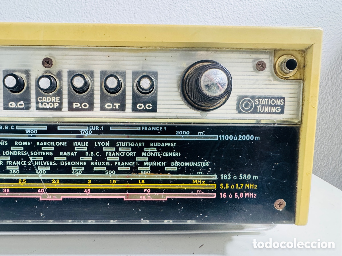 Radios antiguas: Pizon Bros Translitor 800 1961 - Foto 4