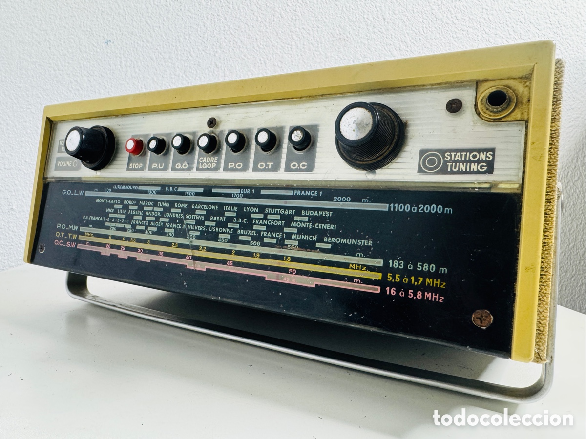 Radios antiguas: Pizon Bros Translitor 800 1961 - Foto 6