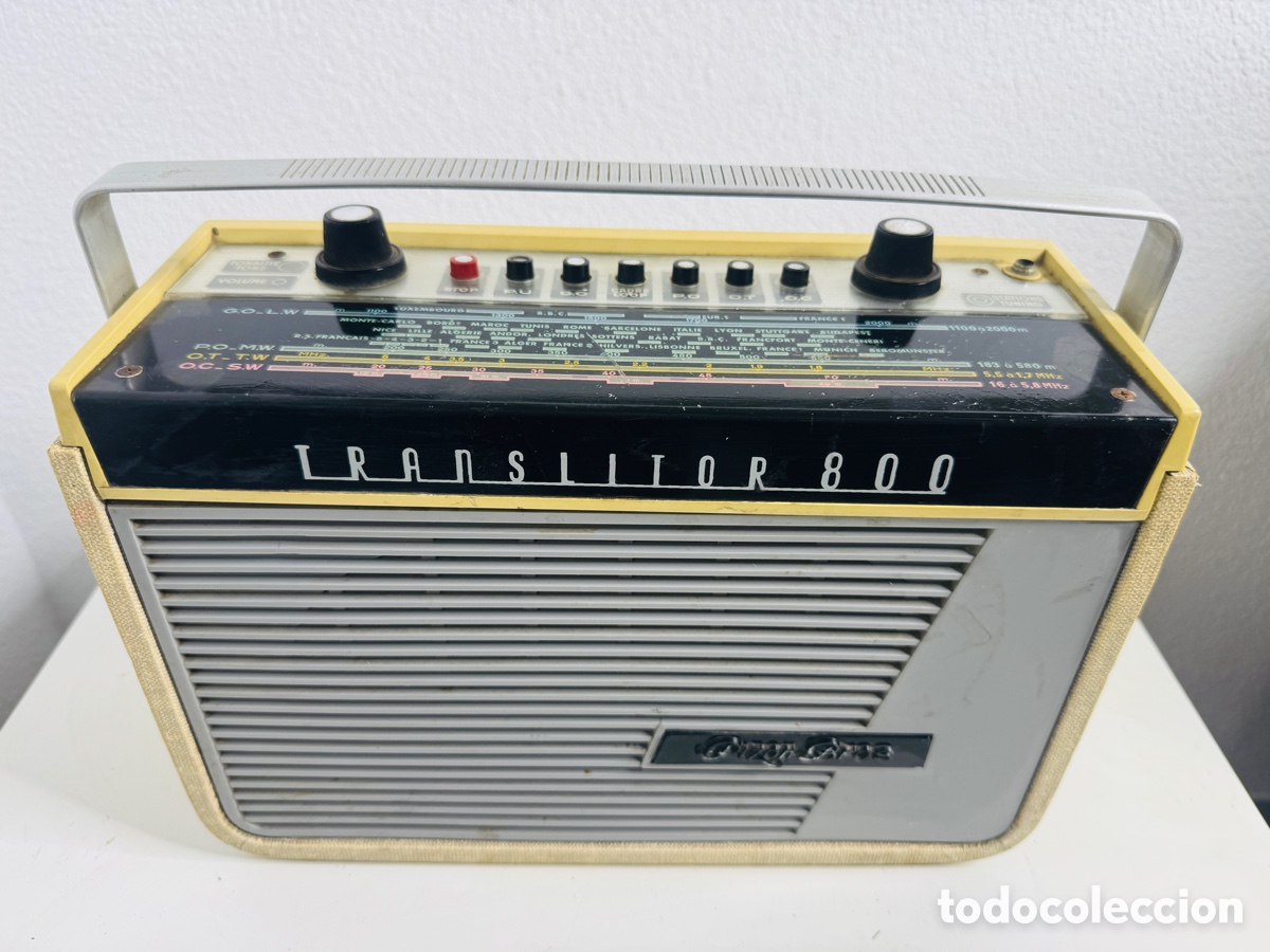 Radios antiguas: Pizon Bros Translitor 800 1961 - Foto 8