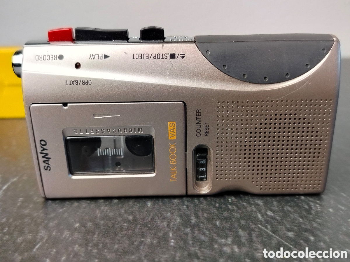 Radios antiguas: sanyo TRC-580M microcassette grabadora - Foto 5