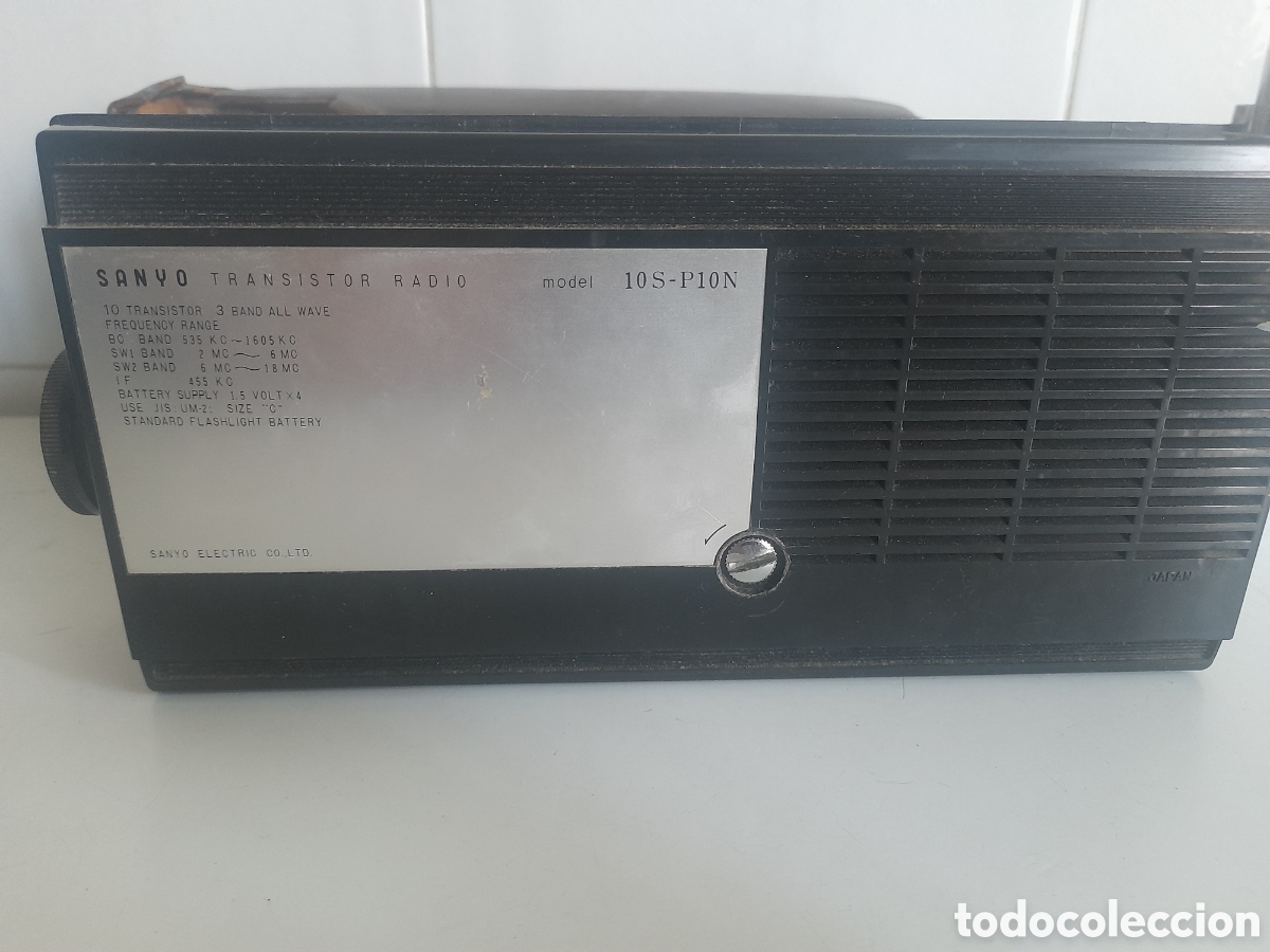 Radios antiguas: SANYO TRANSCONTINENTAL - Foto 3