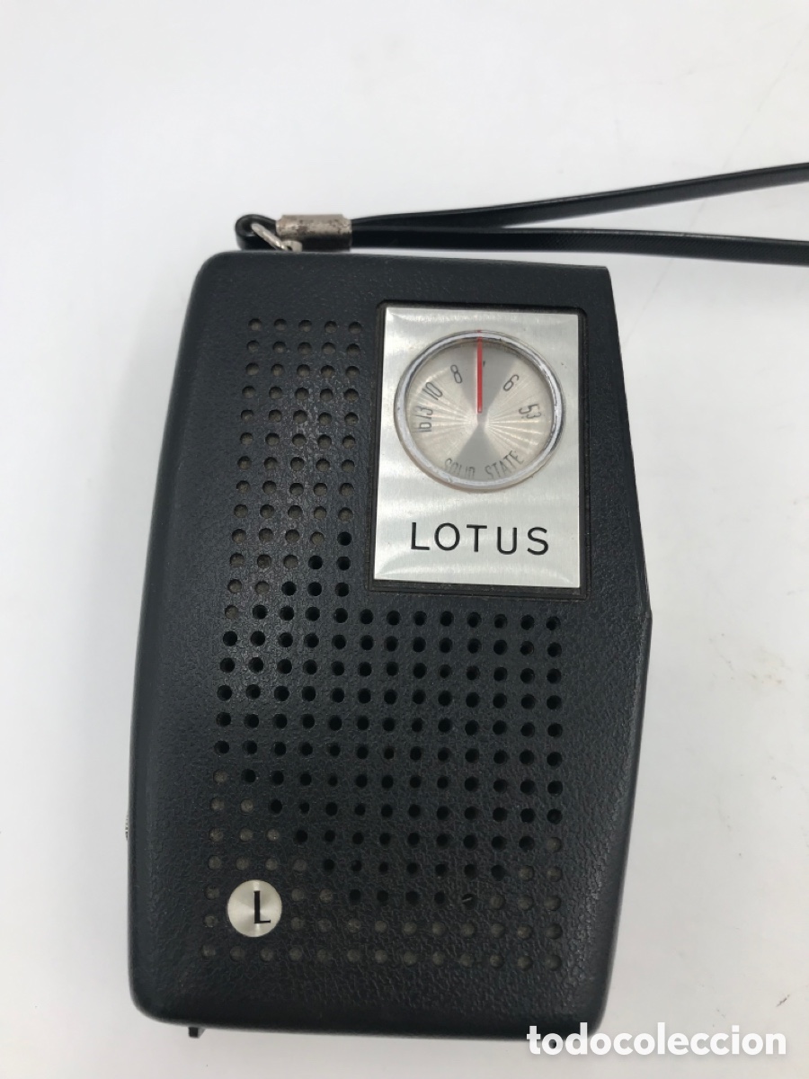 Radios antiguas: Antiguo Radio transistor Lotus. Funcionando. - Foto 7