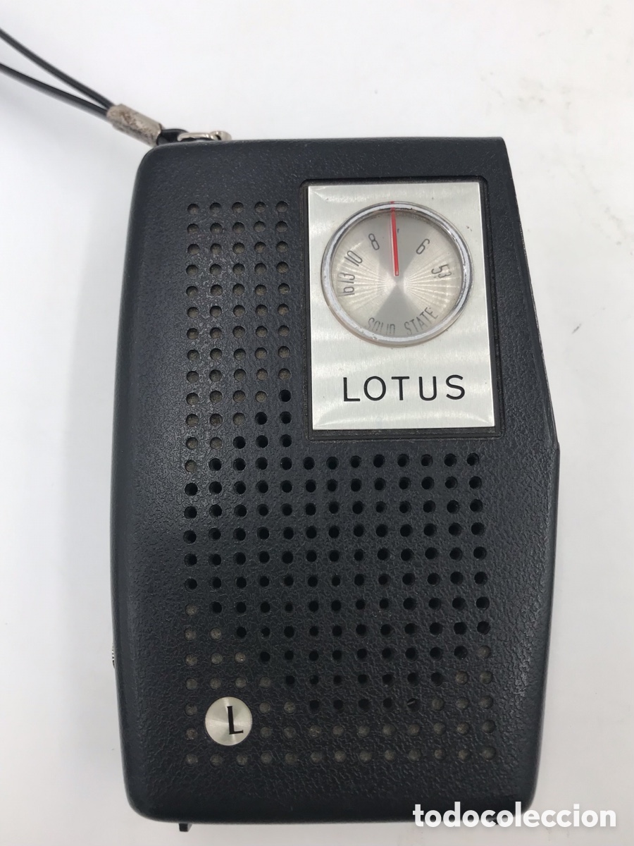 Radios antiguas: Antiguo Radio transistor Lotus. Funcionando. - Foto 1