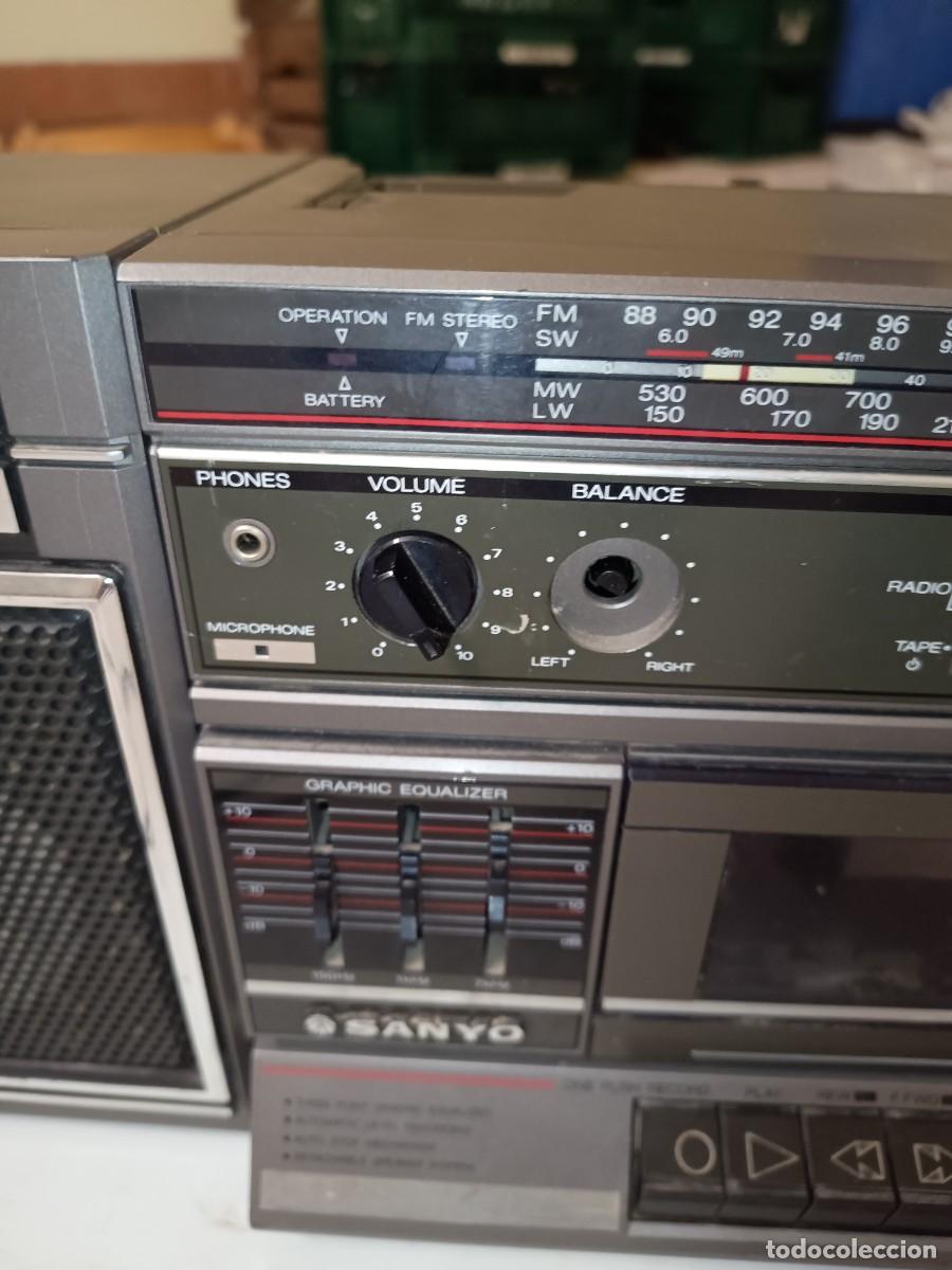 Radios antiguas: Radiocasette Sanyo M971LU - Foto 2