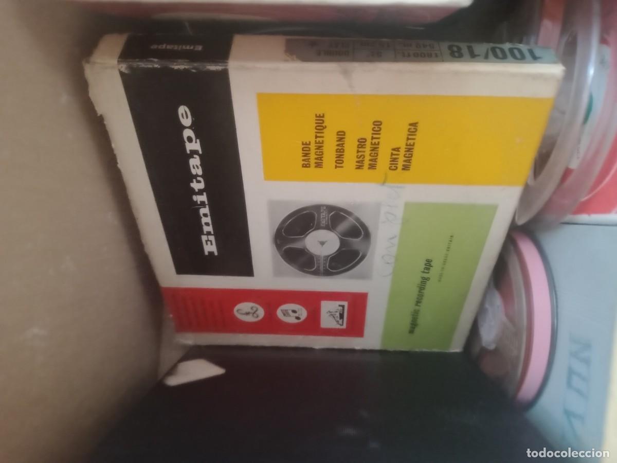 Radios antiguas: CAJA DE 23 CINTAS MAGN&Eacute;TICAS DE MAGNET&Oacute;FONO - Foto 3