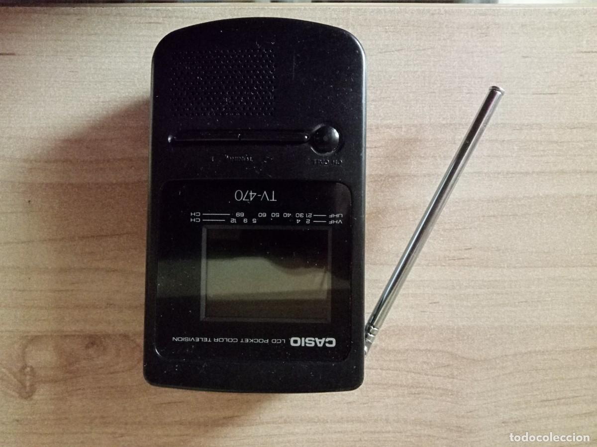 Radios antiguas: Mini televisor Casio TV470. - Foto 1
