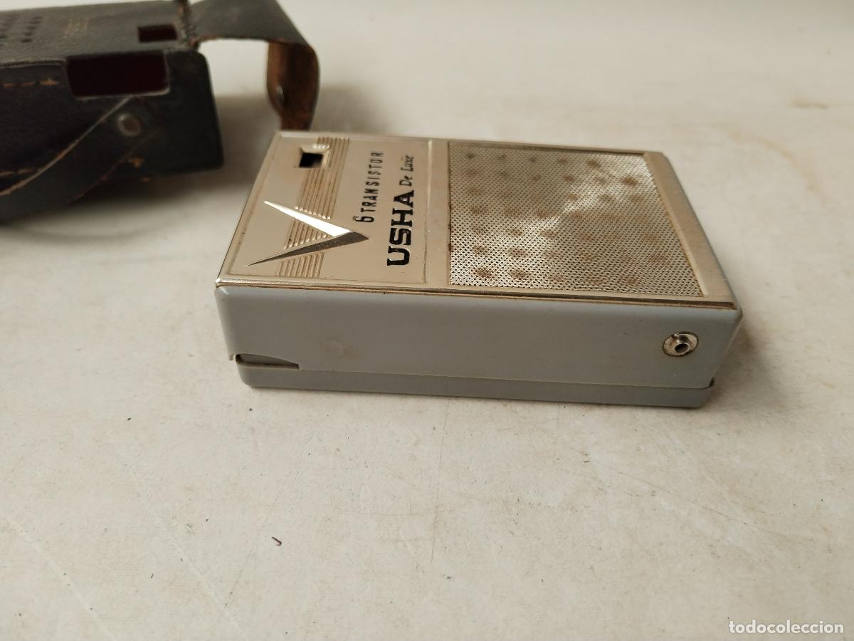 Radios antiguas: antiguo transistor usha de luxe - c156 - Foto 5