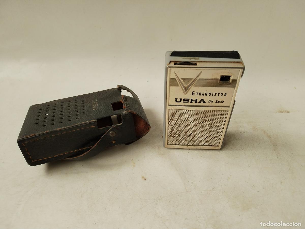 Radios antiguas: antiguo transistor usha de luxe - c156 - Foto 1