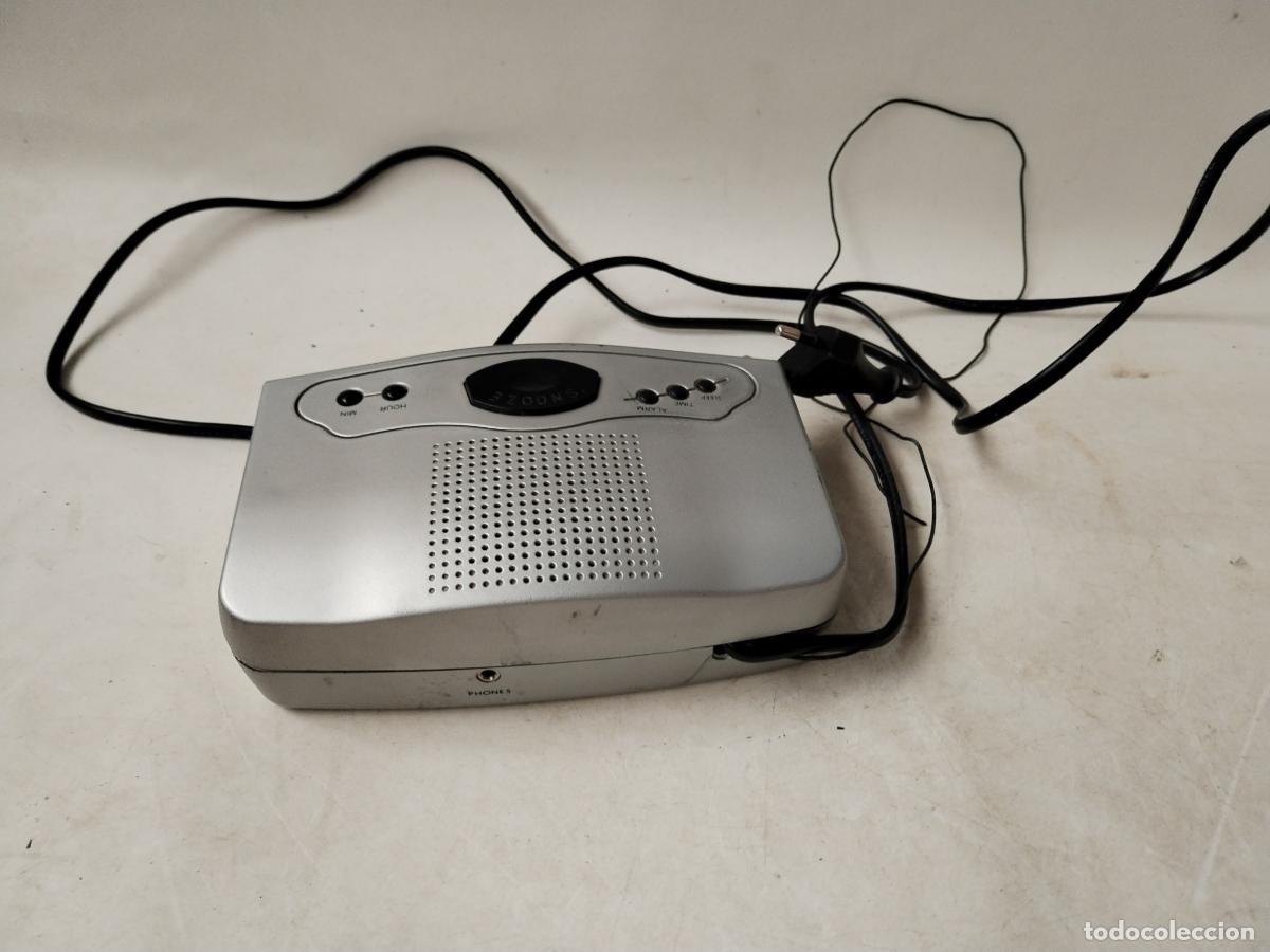 Radios antiguas: led alarm clock radio pro basic model cr550 - Foto 2