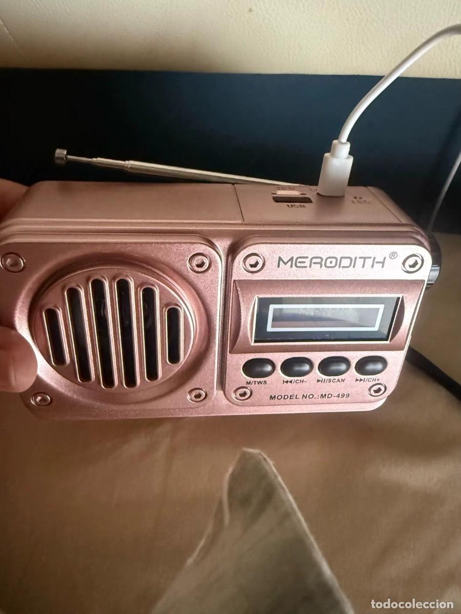 Radios antiguas: RADIO RECARGABLE SOLAR NUEVA - Foto 3