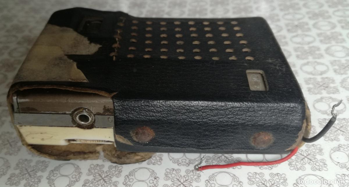 Radios antiguas: Radio transistor antiguo con funda - Sin probar - Foto 2