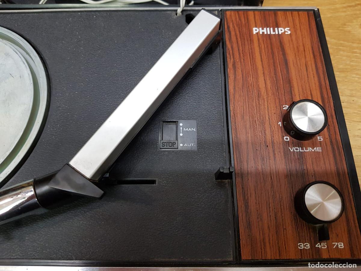 Radios antiguas: ANTIGUO TOCADISCOS PHILIPS GF 300 - Foto 3