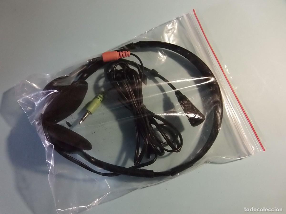 Radios antiguas: AURICULARES CON MICROFONO - MARCA TRUST. - Foto 1