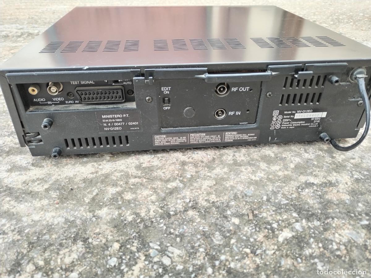 Radios antiguas: Video Cassette Recorder NV-G12 EO R-Player Panasonic - Foto 2
