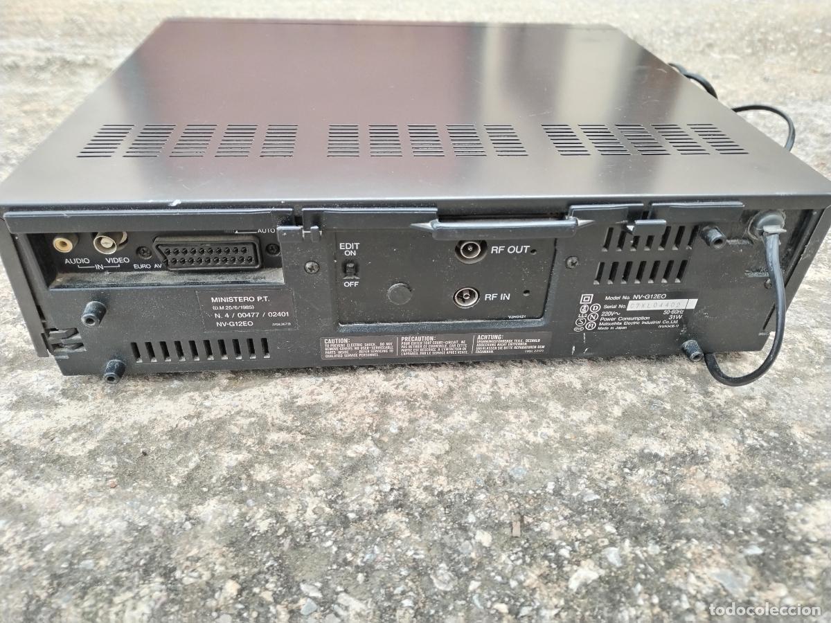 Radios antiguas: Video Cassette Recorder NV-G12 EO R-Player Panasonic - Foto 5