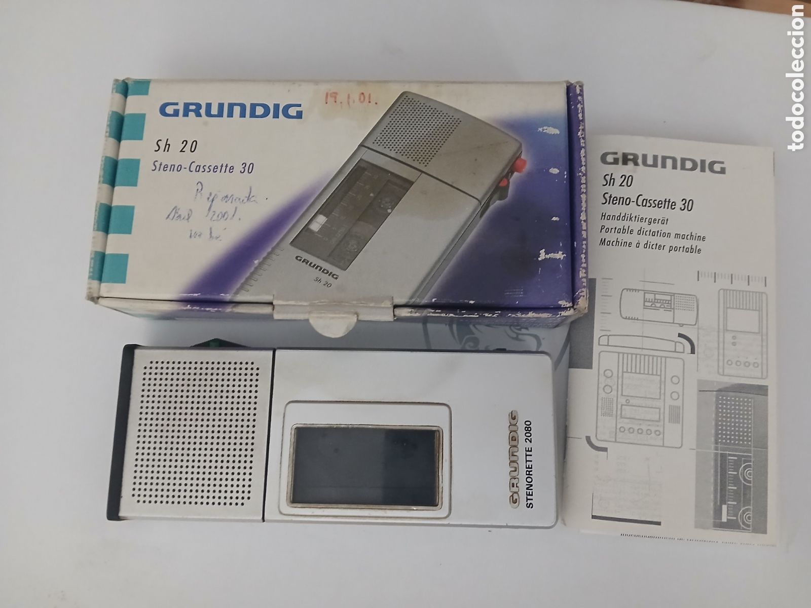Radios antiguas: STEREO Cassette GRUNDIG Sh 20 - Foto 2