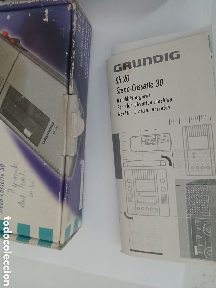 Radios antiguas: STEREO Cassette GRUNDIG Sh 20 - Foto 7