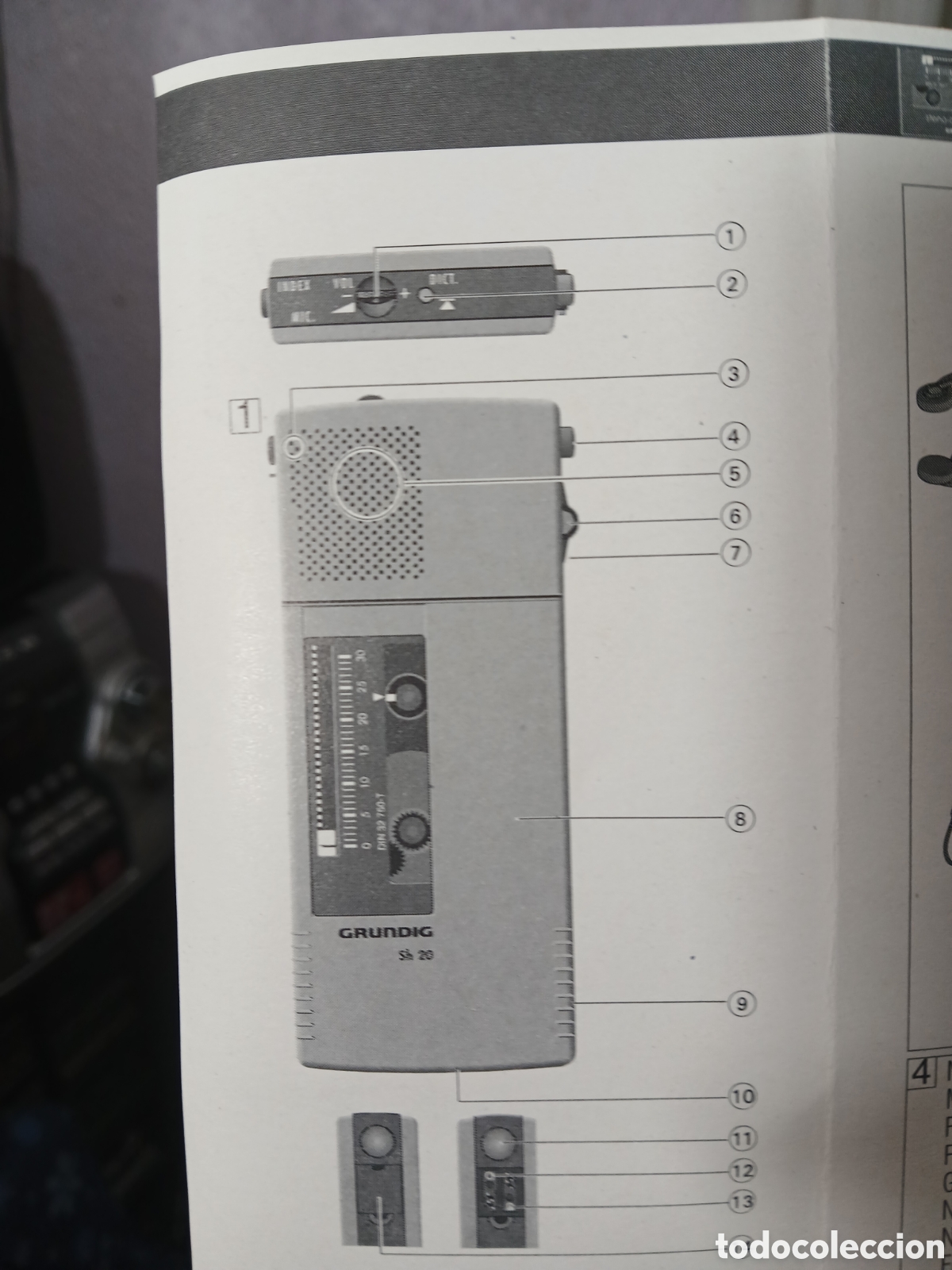 Radios antiguas: STEREO Cassette GRUNDIG Sh 20 - Foto 11