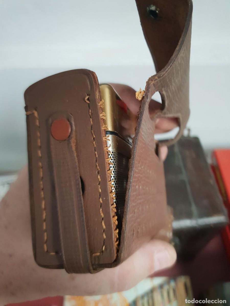 Radios antiguas: Transistor constant con funda y auriculares sin probar - Foto 4
