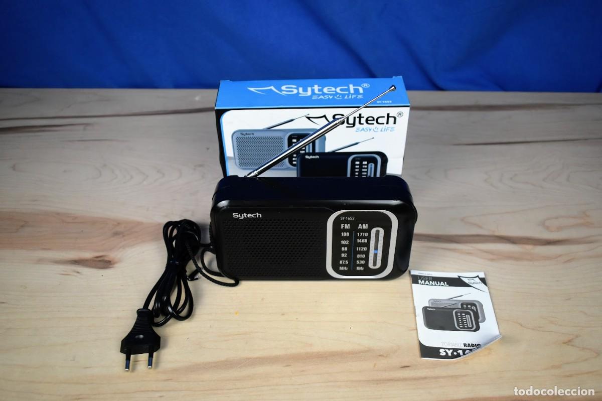 Radios antiguas: Radio port&aacute;til Sytech como nueva - Foto 4