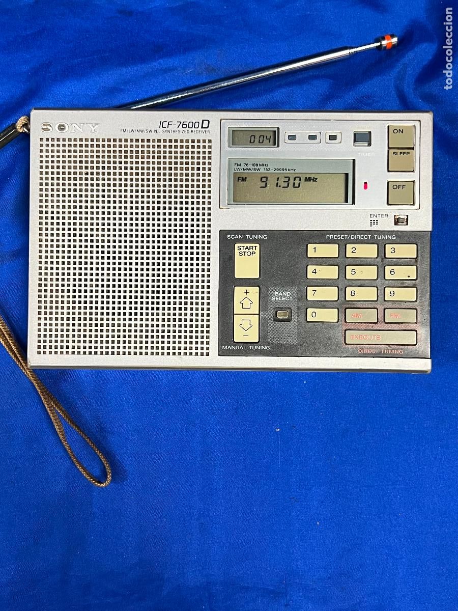 Radios antiguas: RADIO MULTIBANDAS SONY ICF 7600A. FUNCIONANDO. - Foto 1
