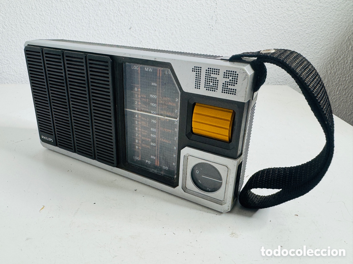 Radios antiguas: Philips 162 Radio 1977 No Funciona - Foto 2