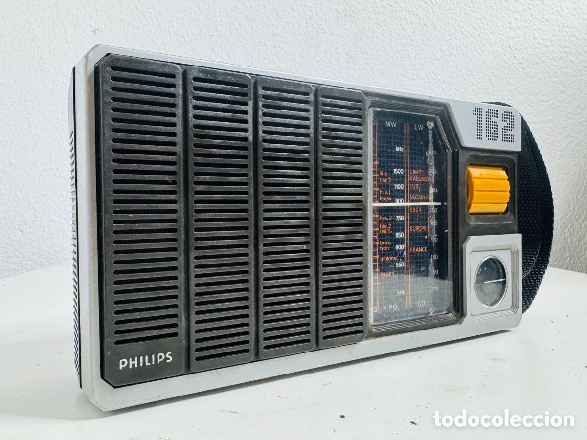 Radios antiguas: Philips 162 Radio 1977 No Funciona - Foto 9