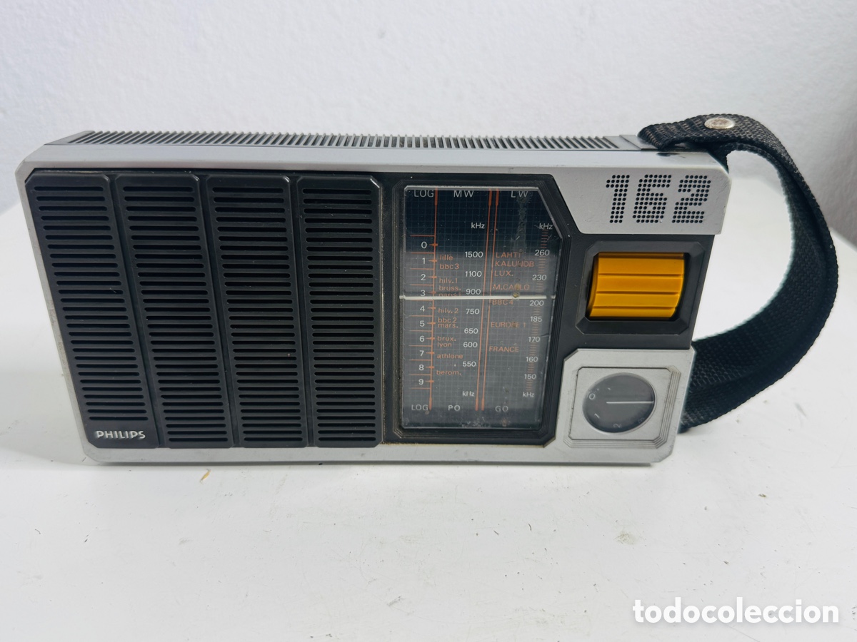 Radios antiguas: Philips 162 Radio 1977 No Funciona - Foto 12