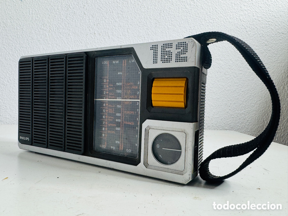Radios antiguas: Philips 162 Radio 1977 No Funciona - Foto 1