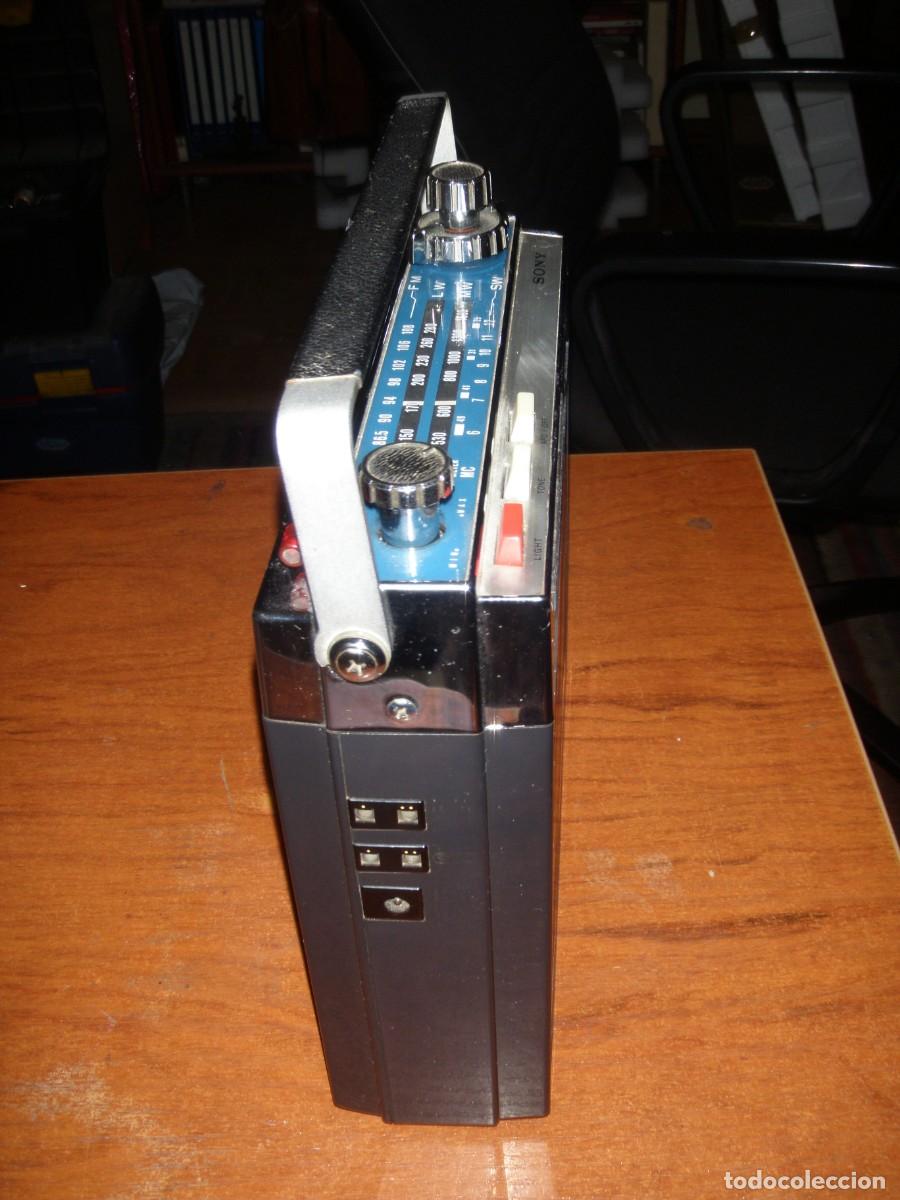 Radios antiguas: RADIO SONY 7F-74DL 11 TRANSISTOR FUNCIONANDO - Foto 4