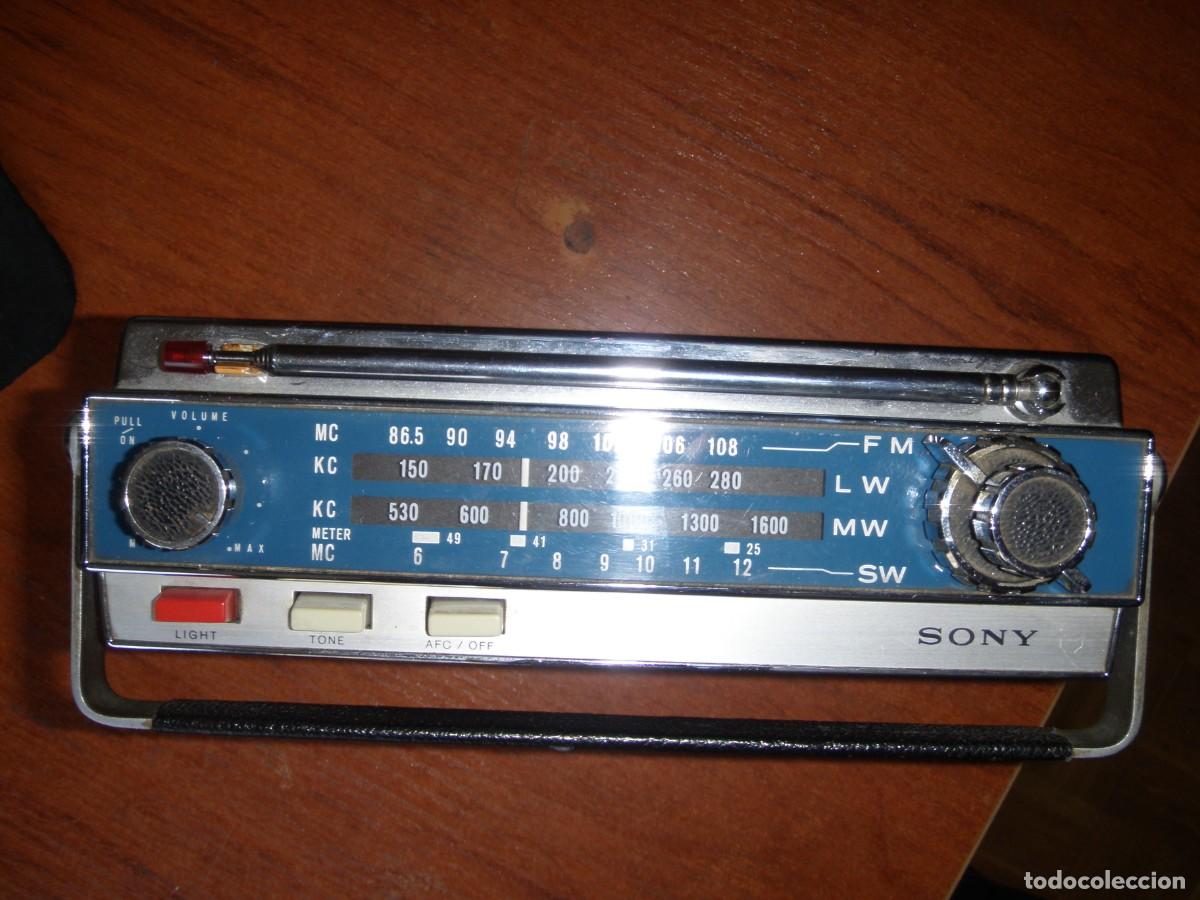 Radios antiguas: RADIO SONY 7F-74DL 11 TRANSISTOR FUNCIONANDO - Foto 6