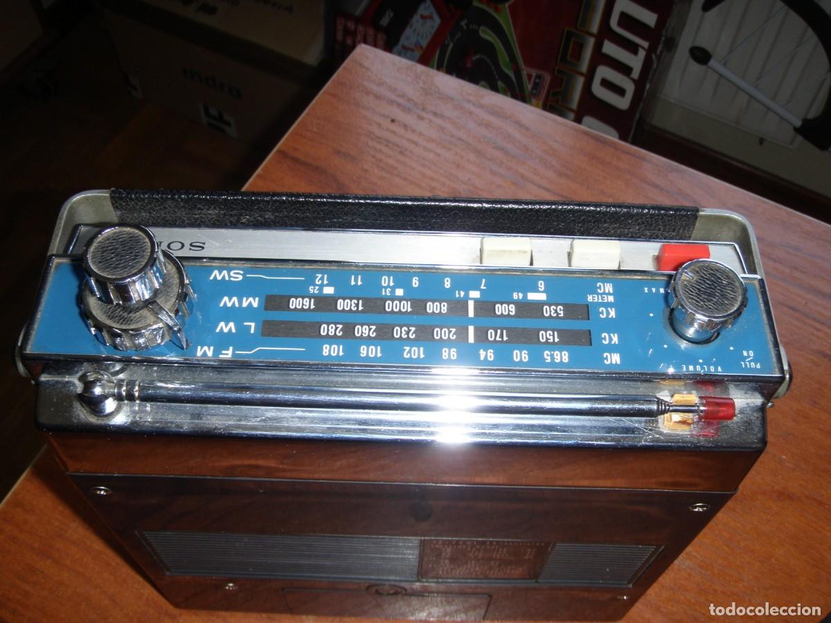 Radios antiguas: RADIO SONY 7F-74DL 11 TRANSISTOR FUNCIONANDO - Foto 7