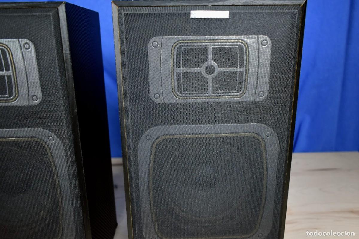 Radios antiguas: Pareja de bafles Sanyo SX-W40CD - Foto 4