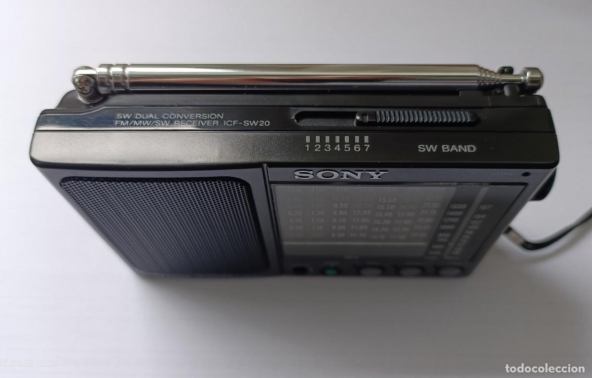Radios antiguas: RADIO MULTIBANDA SONY ICF-SW20 - Foto 3