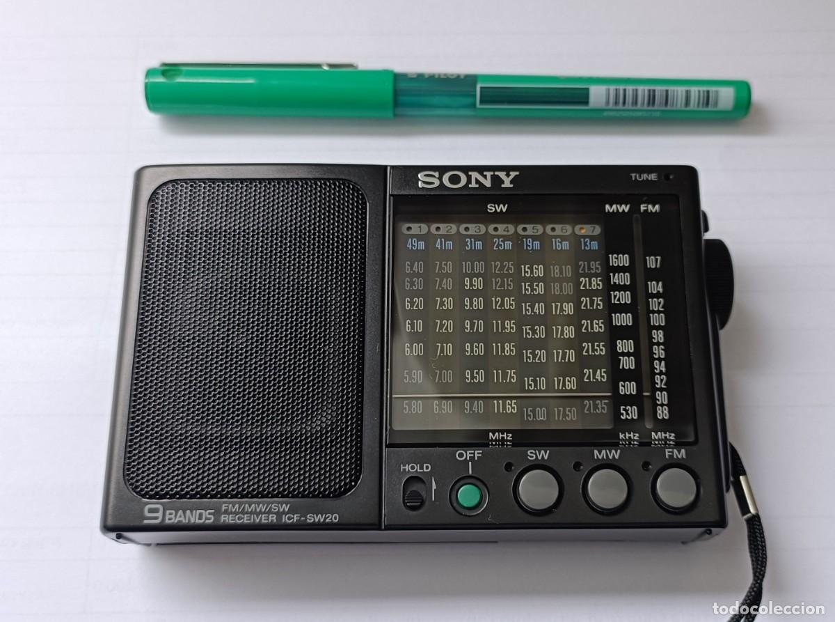 Radios antiguas: RADIO MULTIBANDA SONY ICF-SW20 - Foto 5