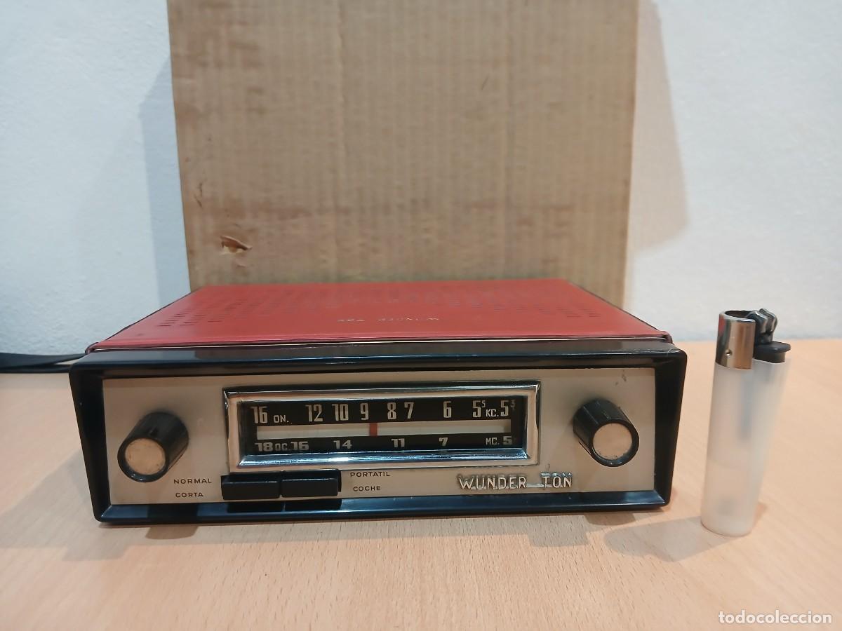 Radios antiguas: Radio antigua coche Wunder-Ton - Foto 1