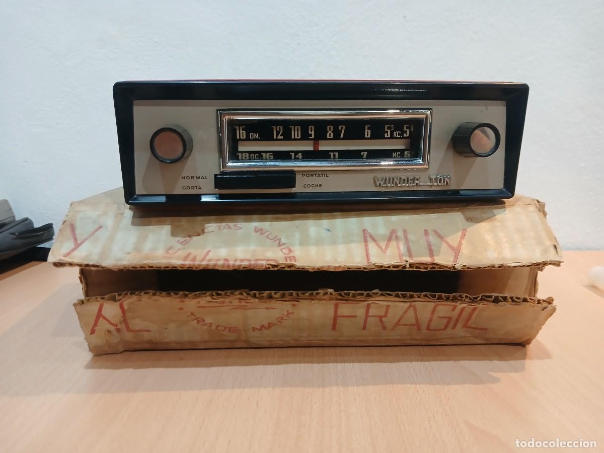 Radios antiguas: Radio antigua coche Wunder-Ton - Foto 6