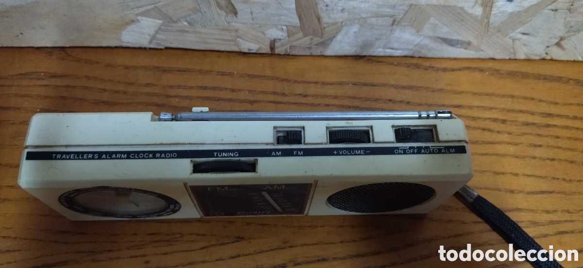 Radios antiguas: Radio Reloj Brigmton Vintage - Foto 3