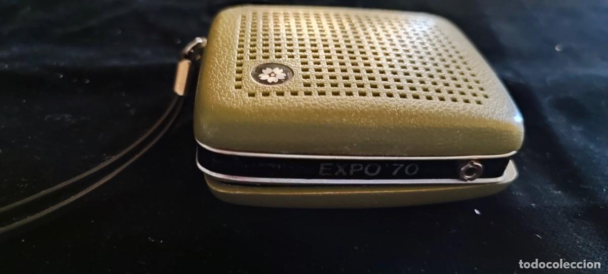Radios antiguas: Antiguo transistor marca AEC Expo 70 - Foto 2