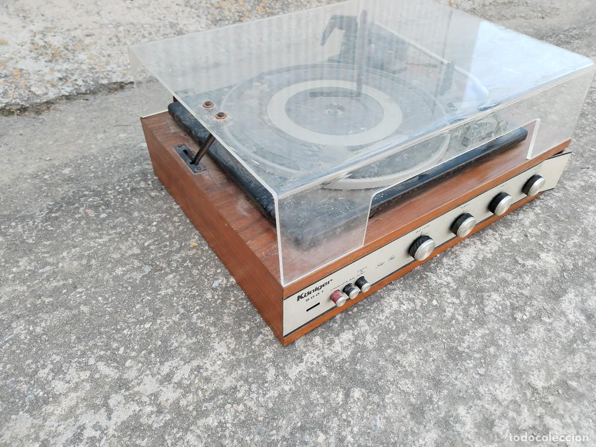 Radios antiguas: Tocadiscos K&ouml;niger 5001 - Foto 1