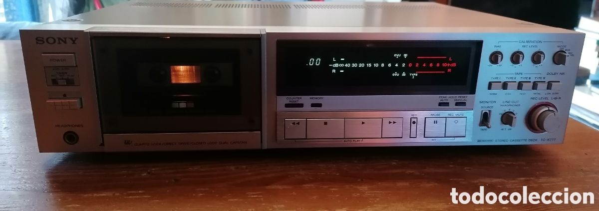 Radios antiguas: Pletina cassette SONY TC-K777 - Foto 2