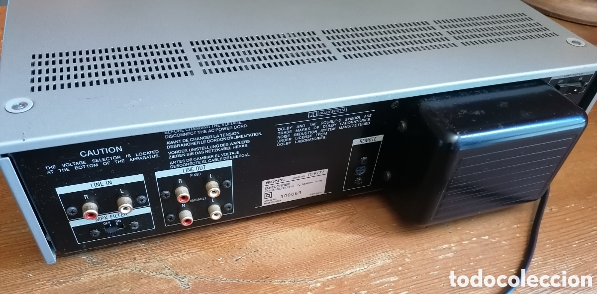 Radios antiguas: Pletina cassette SONY TC-K777 - Foto 4