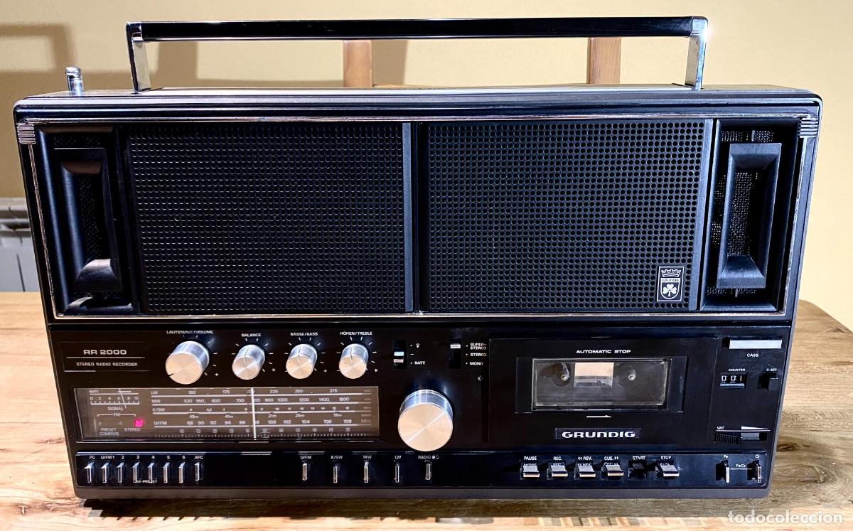 Radios antiguas: Radio Grundig RR 2000 Stereo Multibanda. - Foto 1